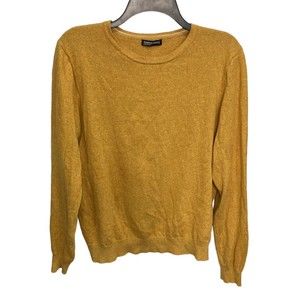 American‎ Apparel Womens Crew Neck Sweater Gold Size Small